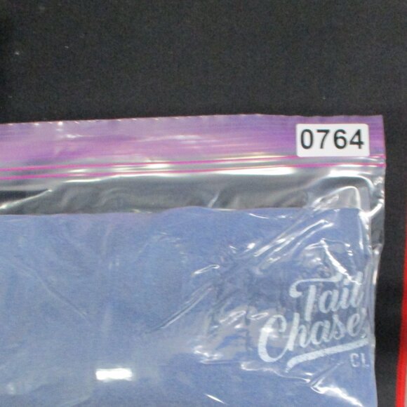 Trail Chasers Graphic Print T-Shirt Blue/Gray Men Size | L - Picture 7 of 7